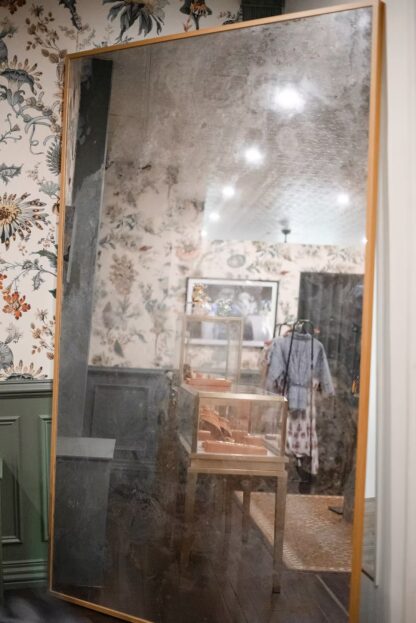 Antique Wall Mount Glassless Mirror - Image 3